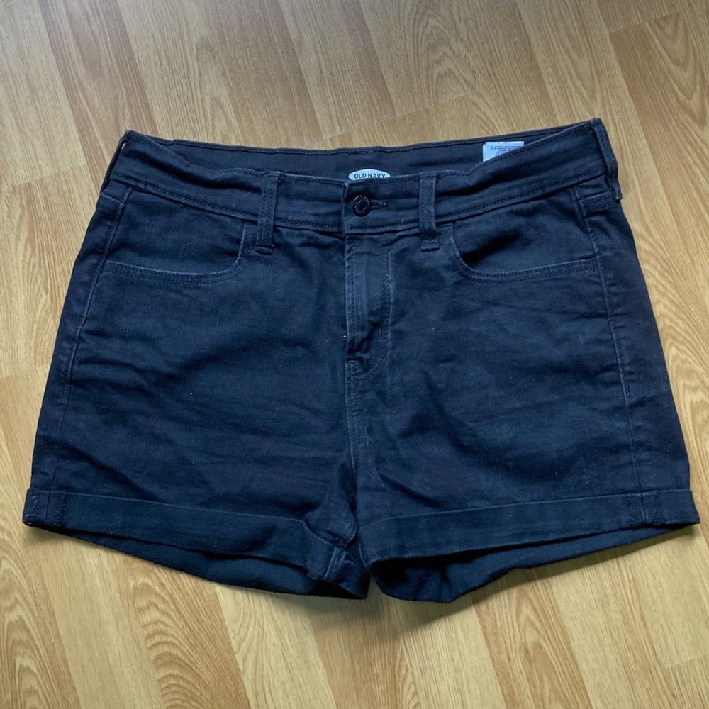 Black Old Navy Jean Shorts